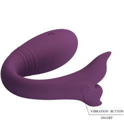 PRETTY LOVE - JAYLEEN VIBRATOR MIT APP-FERNBEDIENUNG LILA – Produktansicht 8