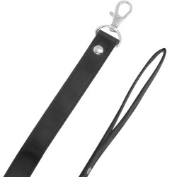 DARKNESS - BDSM-HALSBAND MIT SCHWARZEM SCHLOSS – Produktansicht 3
