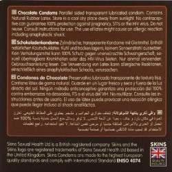 SKINS - SCHOKOLADE PREMIUM-KONDOME PACKUNG 4 – Produktansicht 4
