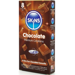 SKINS - SCHOKOLADE PREMIUM-KONDOME PACKUNG 8 – Produktansicht 2