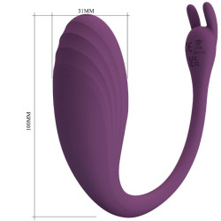 PRETTY LOVE - CATALINA VIBRATOR APP FERNBEDIENUNG LILA – Produktansicht 6