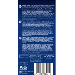 CONTROL - ADAPTA NATURE XL CONDOMS 12 UNITS – Produktansicht 2