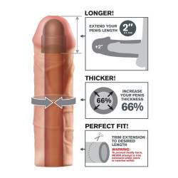 FANTASY X- TENSIONS - MEGA 2 EXTENSION FLESH – Produktansicht 3