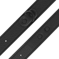 DARKNESS - BREITE, DÜNNE TEXTURIERTE HANDSCHELLEN – Produktansicht 3