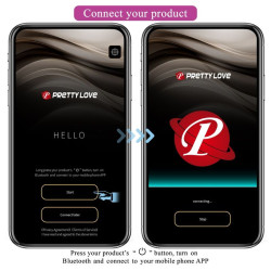 PRETTY LOVE - CATALINA VIBRATOR APP FERNBEDIENUNG LILA – Produktansicht 14