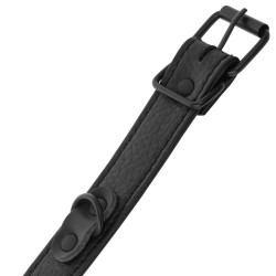 DARKNESS - BREITE, DÜNNE TEXTURIERTE HANDSCHELLEN – Produktansicht 4