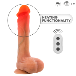 MR INTENSE - BRADLEY SILIKON-VIBRATIONSDILDO MIT WÄRMEEFFEKT UND FERNBEDIENUNG 21 CM -Ø- 4,2 CM – Produktansicht 6