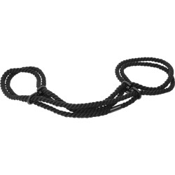 DARKNESS - HANDSCHELLEN ODER KNÖCHEL-HANDSCHELLEN AUS 100 % BAUMWOLLE – Produktansicht 3