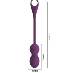PRETTY LOVE - ELVIRA KEGEL BALLS APP FERNBEDIENUNG LILA – Produktansicht 4