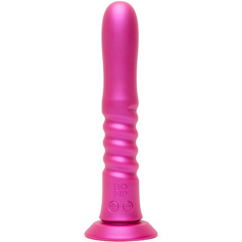 ROMP - JIGGLE AUF- UND AB-VIBRATOR MIT ROSA SAUGNAPF