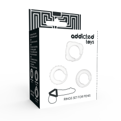 ADDICTED TOYS - C-RING-SET KLAR – Produktansicht 4