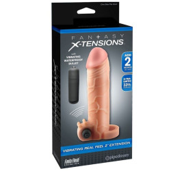 FANTASY X- TENSIONS - VIBRATING REAL FEEL 2 EXTENSION – Produktansicht 4