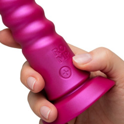 ROMP - JIGGLE AUF- UND AB-VIBRATOR MIT ROSA SAUGNAPF – Produktansicht 4