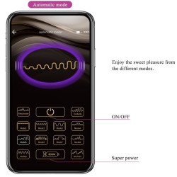 PRETTY LOVE - BILLY VIBRATIONSFERNBEDIENUNG LILA KOSTENLOSE APP – Produktansicht 16