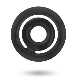 ADDICTED TOYS - POTENZ-C-RING PENIS SCHWARZ – Produktansicht 2
