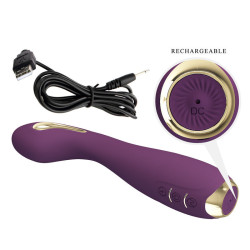 PRETTY LOVE - HECTOR ELECTROSHOCK VIBRATOR PER APP-STEUERUNG LILA – Produktansicht 5