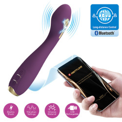 PRETTY LOVE - HECTOR ELECTROSHOCK VIBRATOR PER APP-STEUERUNG LILA – Produktansicht 7