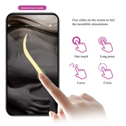 PRETTY LOVE - HECTOR ELECTROSHOCK VIBRATOR PER APP-STEUERUNG LILA – Produktansicht 13