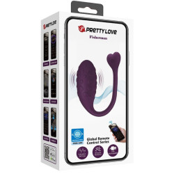 PRETTY LOVE - FISHERMAN APP-GESTEUERTES VIBRIERENDES EI LILA – Produktansicht 13