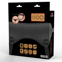 CYBER SILICOCK - STRAP-ON-GURT MIT 3 RINGEN GRATIS – Produktansicht 4