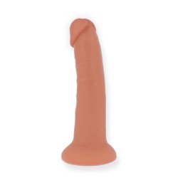 ONINDER - GROSSER BOGOTÁ-VIBRATORDILDO, 9 GESCHWINDIGKEITEN, NATÜRLICH, 22 CM -O- 4,5 CM - KOSTENLOSE APP – Produktansicht 5