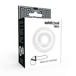 ADDICTED TOYS - POTENZ-C-RING PENIS KLAR – Produktansicht 4