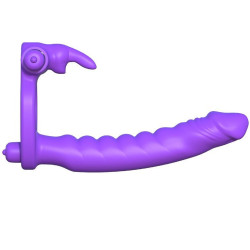FANTASY C-RINGZ - SILIKON DOPPELVIBRATORKANINCHEN – Produktansicht 2