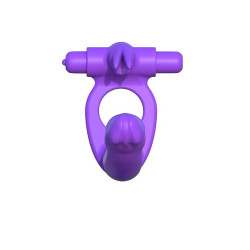 FANTASY C-RINGZ - SILIKON DOPPELVIBRATORKANINCHEN – Produktansicht 3