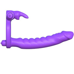 FANTASY C-RINGZ - SILIKON DOPPELVIBRATORKANINCHEN – Produktansicht 4
