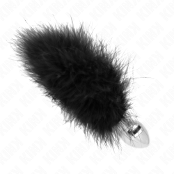 KINK - EDELSTAHL ANAL PLUG 11 x 7 CM MIT FEDER 11 CM – Produktansicht 2