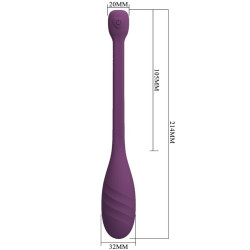 PRETTY LOVE - LEVIATHAN APP-GESTEUERTER VIBRATOR LILA – Produktansicht 6