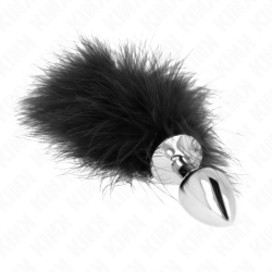 KINK - EDELSTAHL ANAL PLUG 11 x 7 CM MIT FEDER 11 CM – Produktansicht 3