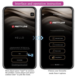 PRETTY LOVE - LEVIATHAN APP-GESTEUERTER VIBRATOR LILA – Produktansicht 13