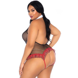 LEG AVENUE - SCHULMDCHEN CROTHLESS FITNESS TEDDY PLUS GRÖSSE – Produktansicht 2