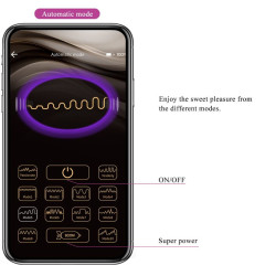 PRETTY LOVE - LEVIATHAN APP-GESTEUERTER VIBRATOR LILA – Produktansicht 14