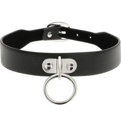 COQUETTE CHIC DESIRE - HALSKETTE AUS VEGANEM LEDER FETISCH-ACCESSOIRE – Produktansicht 3