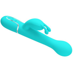PRETTY LOVE - DEJON RABBIT VIBRATOR 3 IN 1 MULTIFUNKTIONS-AQUAGRÜN – D-238773 – Produktansicht 5