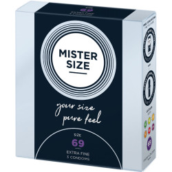 MISTER SIZE - KONDOME GRÖSSE XXXL 69 MM (3 EINHEITEN) – Produktansicht 2