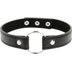 COQUETTE CHIC DESIRE - VEGANE LEDER-HALSKETTE DAMEN-ACCESSOIRE – Produktansicht 3
