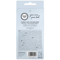 MISTER SIZE - KONDOME GRÖSSE XS 47 MM (10 EINHEITEN) – Produktansicht 3