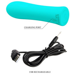 PRETTY LOVE - ALFREDA SUPER POWER VIBRATOR WASSERGRÜN – Produktansicht 7