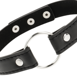 COQUETTE CHIC DESIRE - VEGANE LEDER-HALSKETTE DAMEN-ACCESSOIRE – Produktansicht 4
