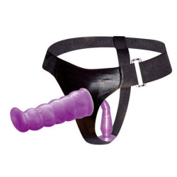 BAILE - WEIBLICHES ANAL UND VAGINALGESCHIRR FLIEDER G-PUNKT 17 CM – Produktansicht 3