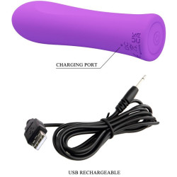 PRETTY LOVE - ALFREDA SUPER POWER VIBRATOR AQUA LILA – Produktansicht 7