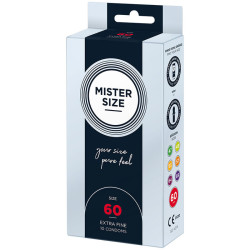 MISTER SIZE - KONDOMGRÖSSE XL 60 MM (10 EINHEITEN) – Produktansicht 2