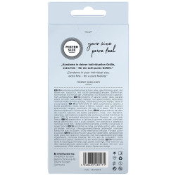 MISTER SIZE - KONDOME GRÖSSE XXL 64 MM (10 EINHEITEN) – Produktansicht 3