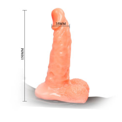 BAILE - GURT MIT REALISTISCHEM PENIS UND ULTRA LEIDENSCHAFTLICHEM VERSTELLBAREN HÖSCHEN 15.5 CM – Produktansicht 6