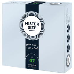 MISTER SIZE - KONDOME GRÖSSE XS 47 MM (36 EINHEITEN) – Produktansicht 2