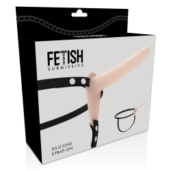 FETISH SUBMISSIVE HARNESS - SILIKON HAUTFARBE 15 CM – Produktansicht 5