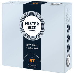 MISTER SIZE - KONDOMGRÖSSE L 57 MM (36 EINHEITEN) – Produktansicht 2